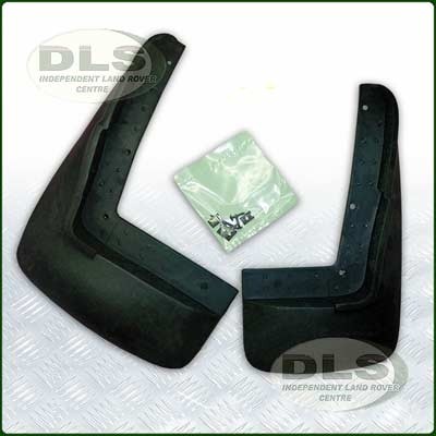 Mud Flap Set Rear OEM - Range Rover P38 single tailpipe