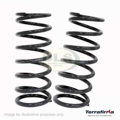 Coil Spring Set Rear +2 inch lift (medium lift) TERRAFIRMA - Defender 90, Discovery 1, Discovery 2 TF023V