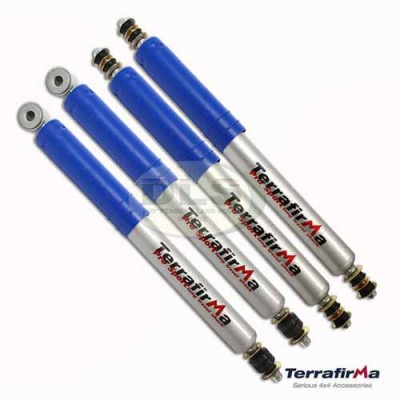 Shock Absorber Full set TERRAFIRMA Pro-Sport +2 inch Land Rover Defender, Discovery 1, Range Rover Classic TF120 TF121
