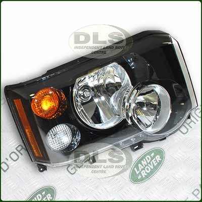 Headlamp Assembly RH RHD Land Rover Discovery 2 VIN 3A000001 on Genuine XBC501420