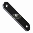Spring Shackle Plate Rear Inner 9/16 UNF - Series 3 LWB 1 ton 537734