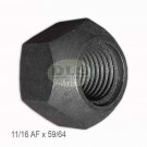 Wheel Nut Single Bevel 11/16in x 59/64in AF Land Rover Series 2a 1968 to 1969 561254
