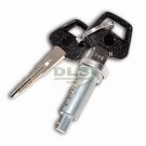 Door Lock Barrel with 2 Keys - Def VIN 2A622424 on CWC500190