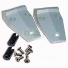 Bonnet Hinge Set Billet Aluminium Silver Land Rover Defender L315 L316 DA1152