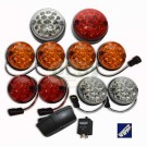 Light Set LED Coloured Deluxe WIPAC Land Rover Defender VIN MA940005 on DA1292