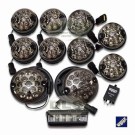 Lamp Set LED Smoked Wipac Land Rover Defender VIN MA940005 on DA1577