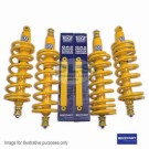 Coil Spring and Shock Absorber Set Heavy Duty (+40mm lift) SUPERGAZ Land Rover Def110
