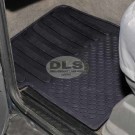 Floor Mat Set Front Rubber Land Rover Discovery 2 Britpart DA4424