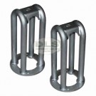 Shock Absorber Mounting Turret Front Set +2 inch extra height Land Rover Disco1, RRC, Defender DA6323L