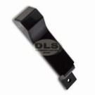 Door Lock Button Black Anodised Aluminium - Defender