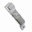Door Lock Button Silver Anodised Aluminium - Defender