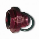 Anodised Radiator Bung Red