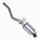Exhaust Middle Pipe 200Tdi Diesel Land Rover Defender 90 to VIN TA999221 ESR2381