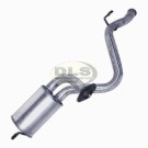 Exhaust Tail Pipe and Silencer 200Tdi Diesel Land Rover Defender 90 ESR254