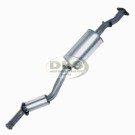 Exhaust Middle Pipe and Silencer 200Tdi Diesel Land Rover Defender 90 ESR358