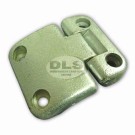 Door Hinge LH w/o mirror holes - Land Rover Defender VIN WA138480 on LR077690