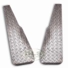 Wing Top Chequer Plate Set Natural Land Rover Series 2/2a/3 LR65