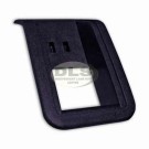Door Lock Button Escutcheon - Defender VIN AA270227 on