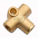 Brake Pipe Tee Piece 3-way Connector Land Rover Metric NRC4251