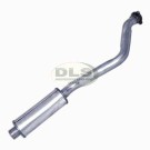 Exhaust Rear Silencer 2.5 Petrol/2.5na Diesel - Defender 90 VIN AA253495 to BA267063 NTC1150