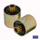 Polyurethane Raduis Arm Bush Set Front to chassis Black Land Rover Discovery 2 RBX101730PY 