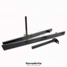 Rock Sliders Kit Black Terrafirma Land Rover Defender 90 L315 L316 TF803