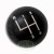 Lever Knob Gear Change push-on type - Series 2a/3