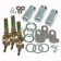 Door Lock Barrel Kit Set of 3 Front and Rear Land Rover Series 2/2a/3 320609-3