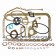 Bottom End Overhaul Gasket Set 2.25 Diesel Land Rover Series 2a/3 525520
