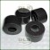 Polyurethane Shocker Absorber Bush Set Black Flat Bush Britpart Land Rover 552818PY