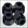 Britpart Polyurethane Radius Arm Bush Front Upper to Chassis Range Rover Classic 572068PY
