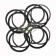 Caliper Seal Repair Kit OEM Land Rover Defender*, Discovery 1, Range Rover Classic AEU1547G