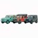 Die-cast 1:76 scale Land Rover Defender Set of 3 Oxford DA1335