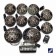Lamp Set LED Smoked Wipac Land Rover Defender VIN MA940005 on DA1577
