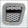 XS LH Air Intake Grille Silver with Black Mesh - Defender