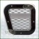 XS LH Air Intake Grille Black with Silver Mesh - Defender