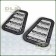 XS Wing-top Vent Set Black with Silver Vent - Defender