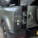 Light Panel Trim Chequer Style Protector Kit Rear Grey NEW Defender 2020 on DA2976  in situ