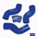 Intercooler Silicone Hose Set Td5 Diesel Land Rover Discovery 2 Britpart DA3177B