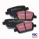 Brake Pad Set Rear EBC Ultimax Land Rover Freelander 2 L359 DA3317