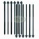 Cylinder Head Bolt Set Td5 Diesel Land Rover Defender, Discovery 2 DA3355