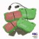 Brake Pad Set Front EBC Green Stuff  Land Rover Defender 90 1986 to 1992, Discovery 1 VIN KA034313 on, Range Rover Classic 1992 on DA4157