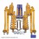 Suspension Kit Full +40mm lift Light duty Land Rover Def 90 to`94, RR.Classic to`86 DA4288