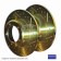 Brake Disc Set Solid Rear Drilled and Grooved Land Rover Discovery 2, Range Rover P38 Britpart DA4604
