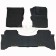 Contoured Rubber Floor Mat Set Black RHD Range Rover L405 2013 to 2022 DA4820