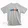T-shirt Headlights Themed Print Grey - extra extra large (XXL) DA8070 - DLS