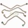 Diesel Fuel Injector Pipe Set - 2.5D/2.5T Defender