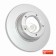Brake Disc Rear Solid BritpartXS Land Rover Defender110/130 to VIN WA159806 FTC3846