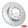 Brake Disc Rear Solid BritpartXS Land Rover Defender 90, Discovery 1 and Range Rover Classic LR017953 