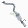 Exhaust Tail Pipe Td5/Td4Puma Diesel Land Rover Defender 90 LR066423